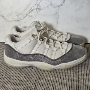 Nike Air Jordan 11 Low Year of the Snake Mens Sneakers Shoes Grey White 11